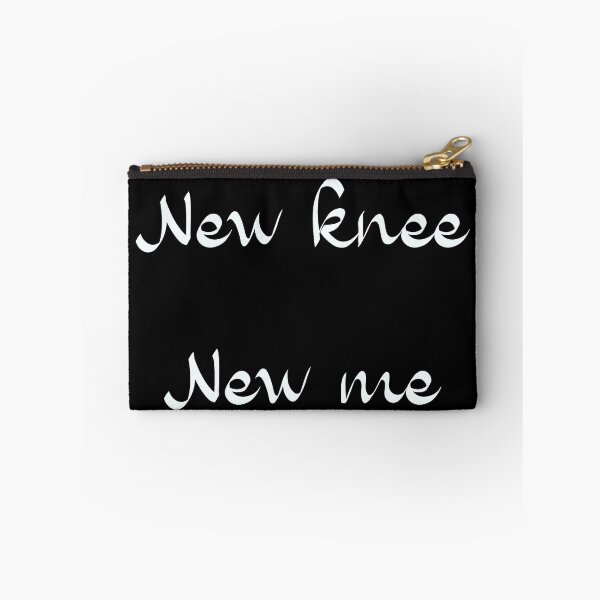 Item preview, New Knee New Me after Knee Surgery White Design designed and sold by SwanAndStone.