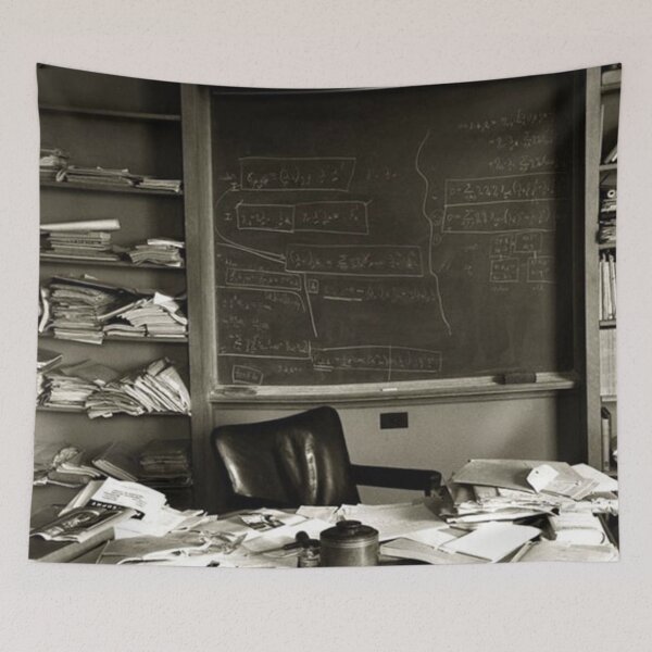 Aperçu de l'œuvre Le bureau d'Einstein créée et vendue par ontological.