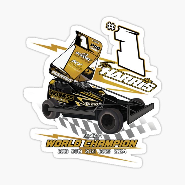 Artikel-Vorschau von 1 Tom Harris Brisca Weltmeister 2024, designt und verkauft von cayzerracing.