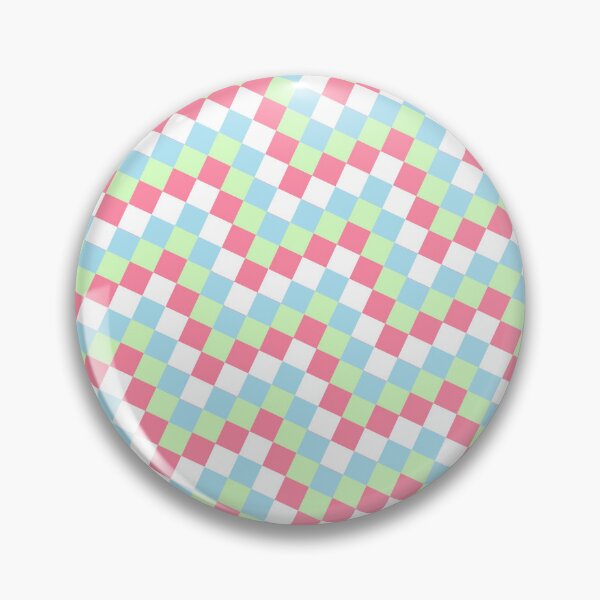 Item preview, Pastel Multicolor Squares Spaced Geometry Camo Digicam Chevron designed and sold by EvergreenMotifs.