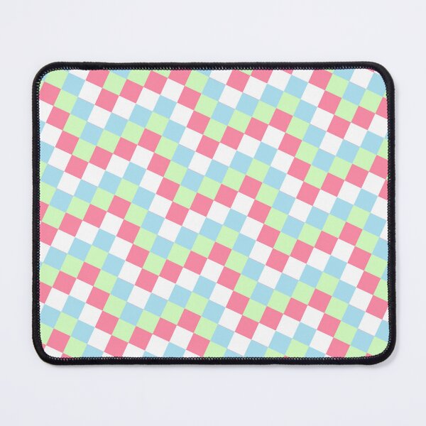 Item preview, Pastel Multicolor Squares Spaced Geometry Camo Digicam Chevron designed and sold by EvergreenMotifs.