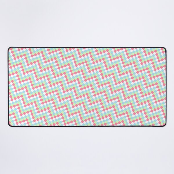 Item preview, Pastel Multicolor Squares Spaced Geometry Camo Digicam Chevron designed and sold by EvergreenMotifs.