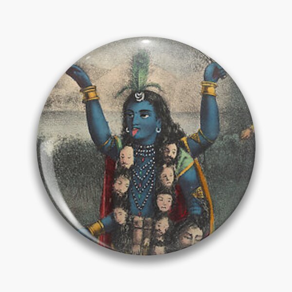Item preview, Krishna-Kali: A Curious Instance of Krishna in the Guise of Kali designed and sold by AnimaliaStar.