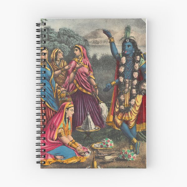 Item preview, Krishna-Kali: A Curious Instance of Krishna in the Guise of Kali designed and sold by AnimaliaStar.