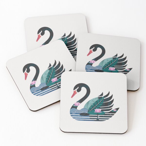 Item preview, black swan designed and sold by 123ks.
