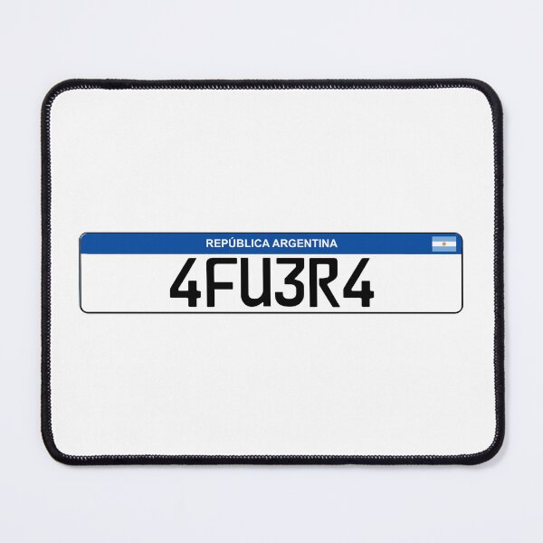 Item preview, Argentina License Plate | Javier Milei designed and sold by AirVenturi.