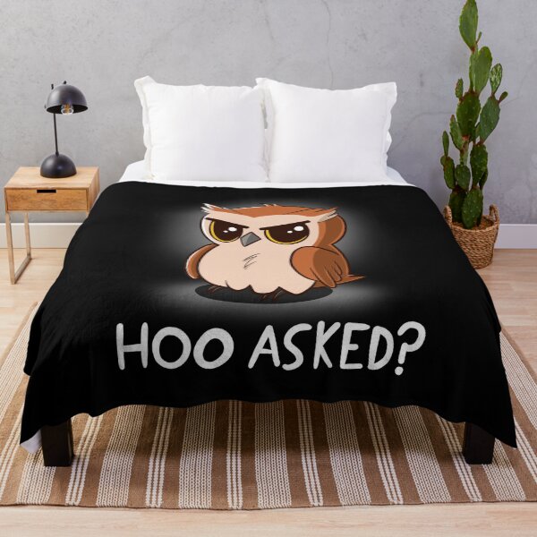Item preview, Owl Wants to Know Hoo Asked designed and sold by RedPandaTee.