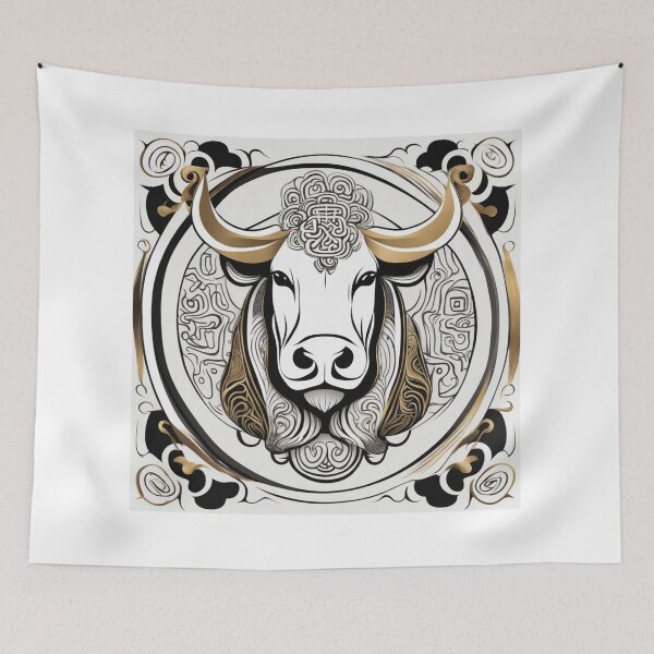 Item preview, Chinese Zodiac Sign – Ox designed and sold by chaoticabode.