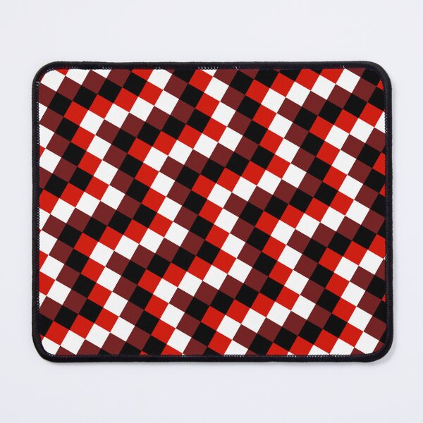 Item preview, Red Multicolor Joined Chevron Square Symbols Connected Geometry designed and sold by EvergreenMotifs.