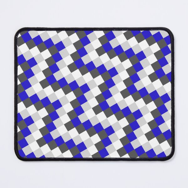 Item preview, Random Multicolor Joined Scales Square Symbols Connected Geometry designed and sold by EvergreenMotifs.
