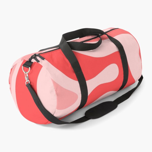 Item preview, Retro Modern Liquid Swirl Abstract Pattern in Coral Pink designed and sold by kierkegaard.