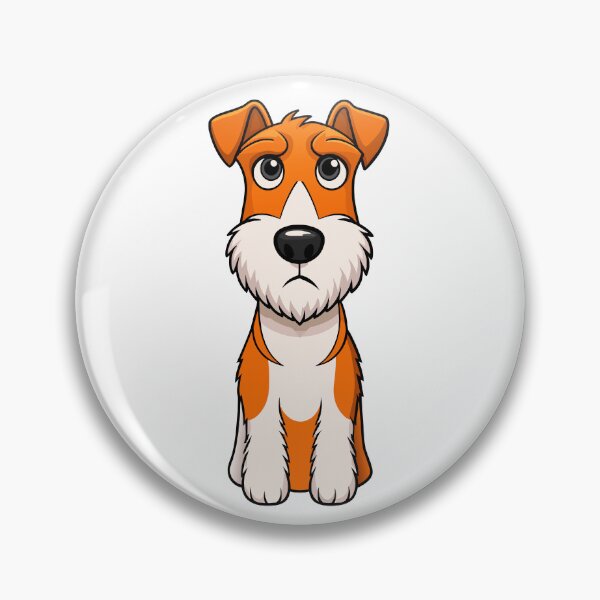 Item preview, Wire Fox Terrier Pursuing Squirrel Puppy Artwork designed and sold by iwcus.