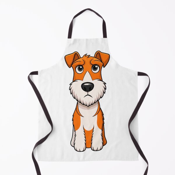 Item preview, Wire Fox Terrier Pursuing Squirrel Puppy Artwork designed and sold by iwcus.