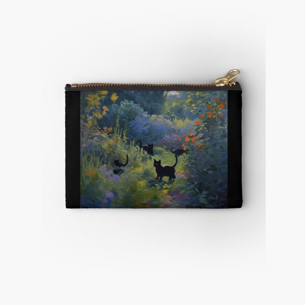 Item preview, More Monet-Inspired Black Kittens designed and sold by vwcallais.