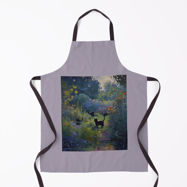 Item preview, More Monet-Inspired Black Kittens designed and sold by vwcallais.