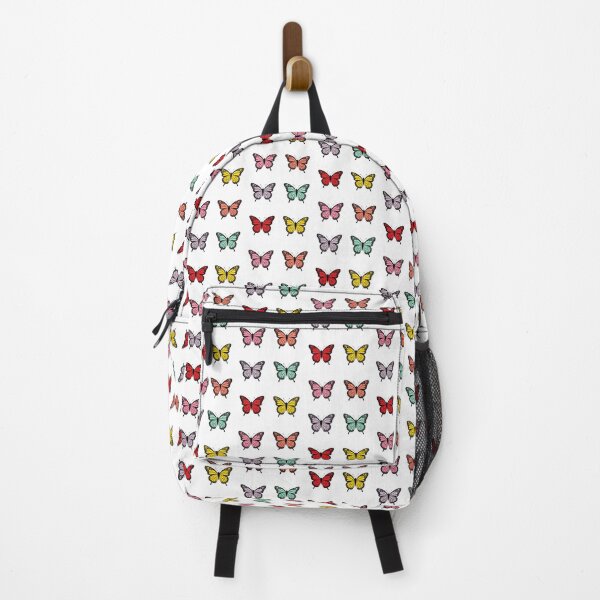 Item preview, colorful butterfly sticker set of 6 designed and sold by EMMonovi.