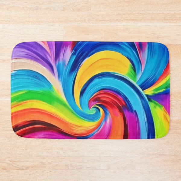Item preview, Rainbow Vortex Art designed and sold by Health And Fitness Posts e-Store.