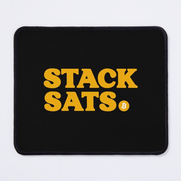 Item preview, STACK SATS - Gift for bitcoin stackers designed and sold by TaraGbear.