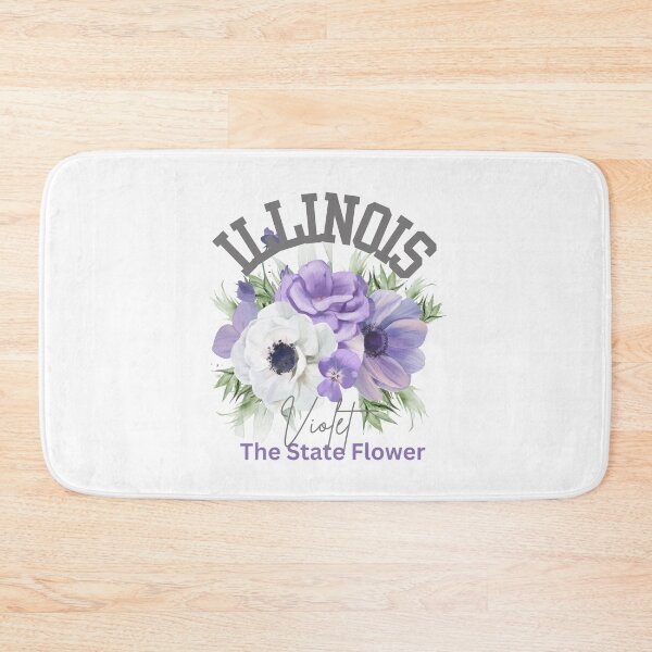 Artikelvorschau, Illinois State Flower Violet Klassisches T-Shirt Aufkleber entworfen und verkauft von ThinkNature!.