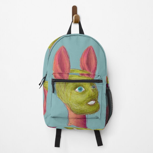 Item preview, Green head (blue background) designed and sold by MentaLee.