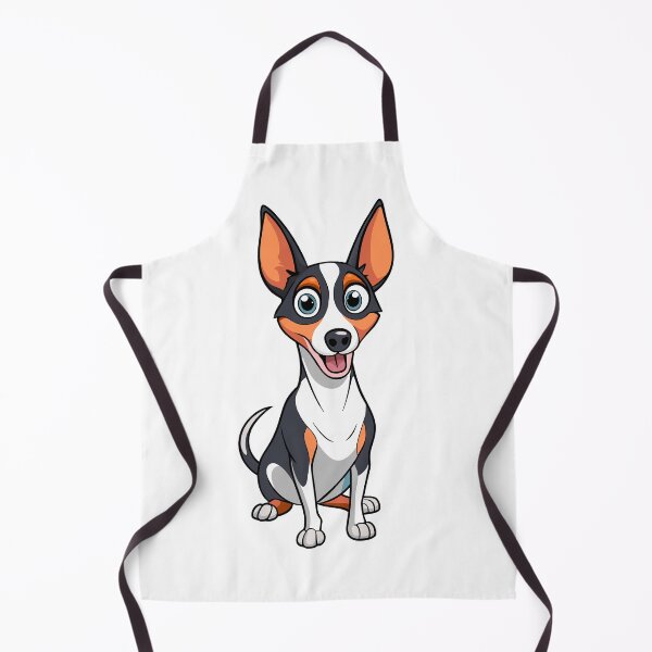 Item preview, Curious Rat Terrier - Dog Artwork Pint designed and sold by iwcus.