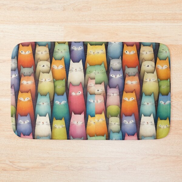 Item preview, Assorted Cats designed and sold by Zenvo.