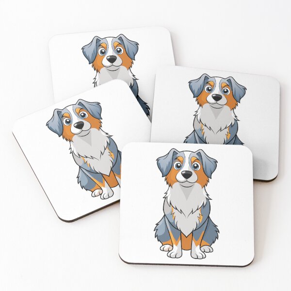 Item preview, Intelligent Australian Shepherd Art designed and sold by iwcus.