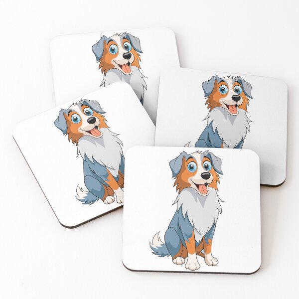 Item preview, Australian Shepherd Funny - Art Drawing designed and sold by iwcus.