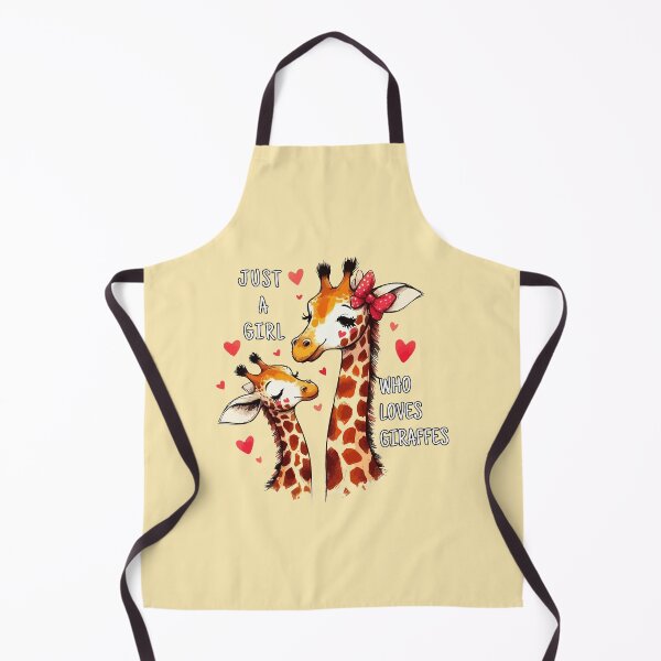 Item preview, Just a Girl Who Loves Giraffes Cute designed and sold by TomFrontierArt.