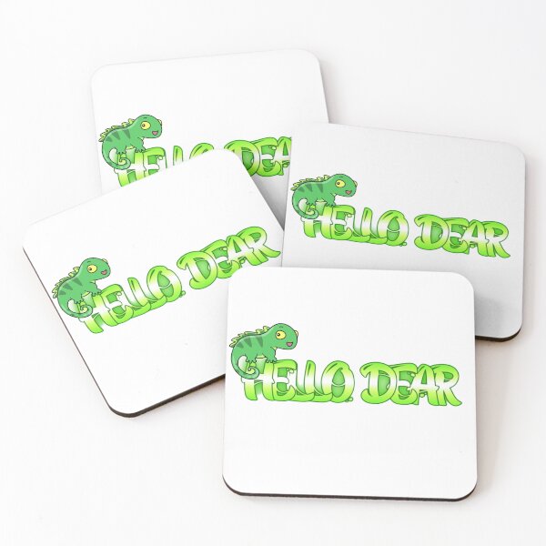 Item preview, Hello Dear Caméléon designed and sold by Last-Oops.