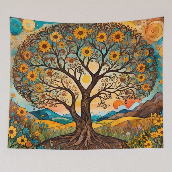 Item preview, Tree of life in Spring designed and sold by artedamensagem.