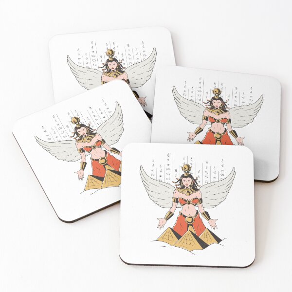Item preview, Winged Goddess of Ancient Power designed and sold by DrawHandArt.