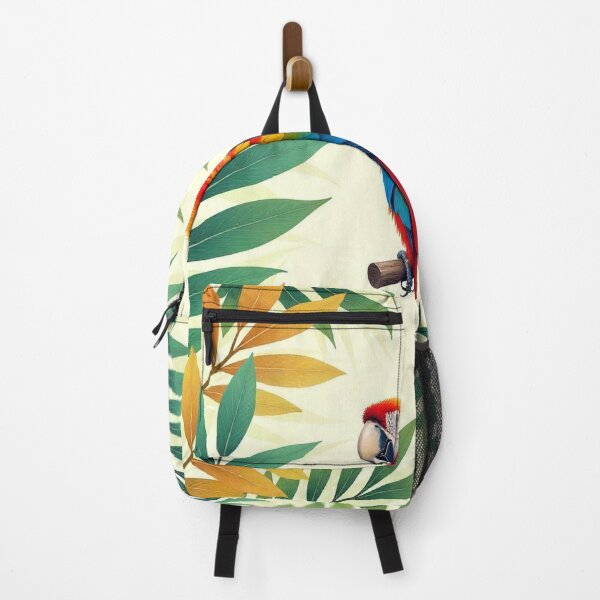 Item preview,  Tropical Jungle Seamless Pattern with Parrot and Palm Leaves designed and sold by hjian8219.