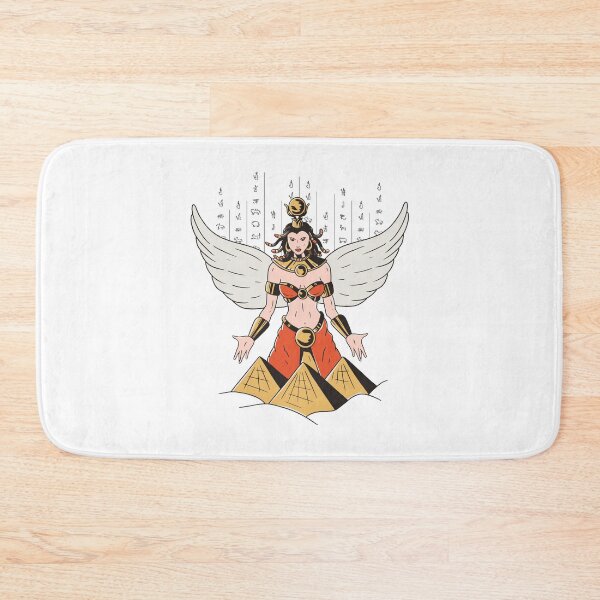 Item preview, Winged Goddess of Ancient Power designed and sold by DrawHandArt.