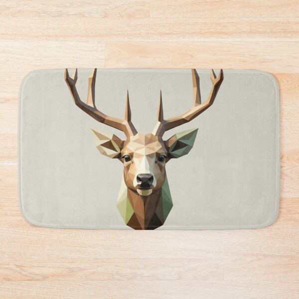 Item preview, Polygonal deer head designed and sold by EDigitalStore.