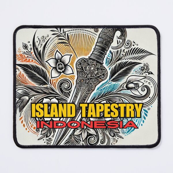Item preview, Island Tapestry, Indonesia designed and sold by SparkandSeed.