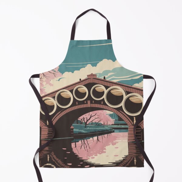 Item preview, Nagasaki Vintage Travel Poster designed and sold by TravelerRat.