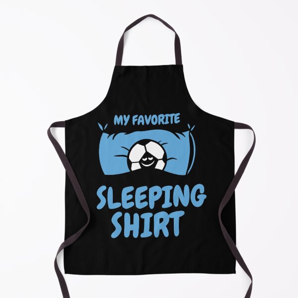 Item preview, My Favorite Sleeping Shirt - Fun Soccer designed and sold by DrawHandArt.