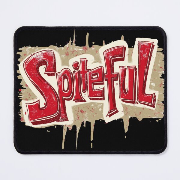 Item preview, Spiteful Typography designed and sold by Desiredobsolete.