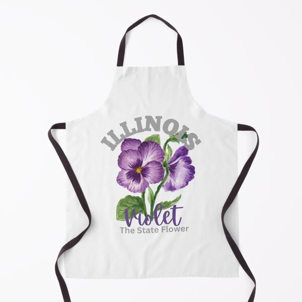 Artikelvorschau, Illinois State Flower Violet Klassisches T-Shirt Aufkleber entworfen und verkauft von ThinkNature!.