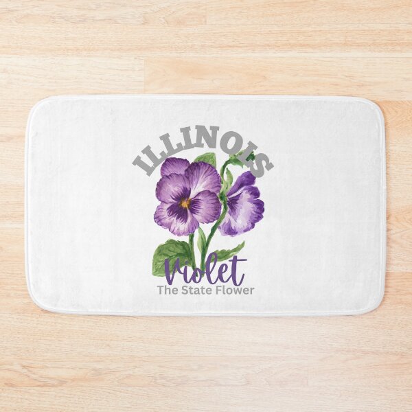 Artikelvorschau, Illinois State Flower Violet Klassisches T-Shirt Aufkleber entworfen und verkauft von ThinkNature!.