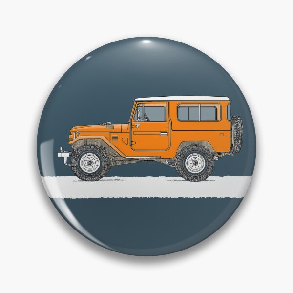 Item preview, Toyota Land Cruiser J40 Orange designed and sold by blackdogshop.