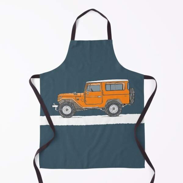 Item preview, Toyota Land Cruiser J40 Orange designed and sold by blackdogshop.