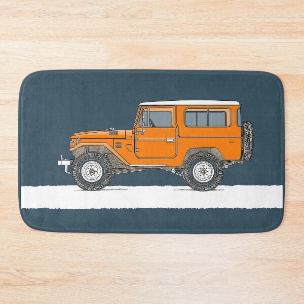 Item preview, Toyota Land Cruiser J40 Orange designed and sold by blackdogshop.