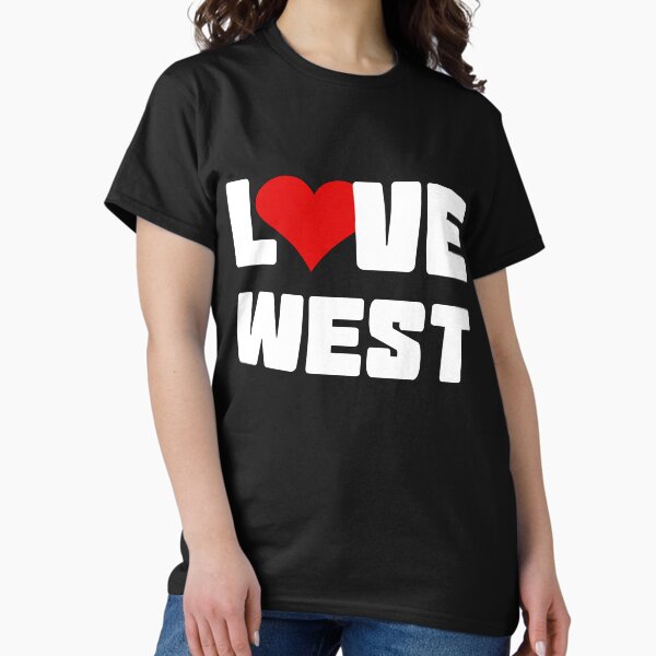 Item preview, Support the West region t shirt designed and sold by snowry.