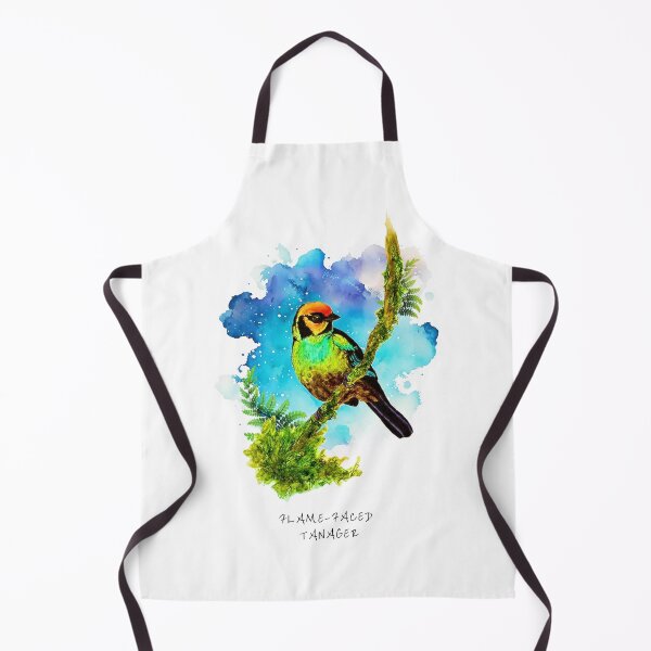 Item preview, Flame-Faced Tanager 2 designed and sold by MisaHarman.