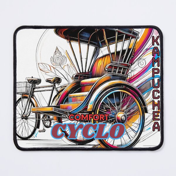 Item preview, Comfort Cyclo: Kampuchea designed and sold by SparkandSeed.