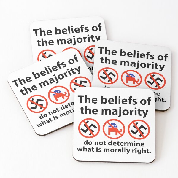 Item preview, Majority doesn’t equal morality designed and sold by Rachel the Artist .