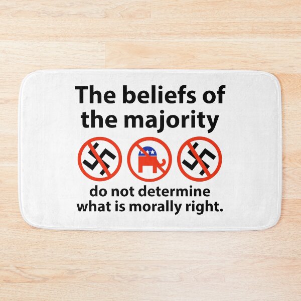 Item preview, Majority doesn’t equal morality designed and sold by Rachel the Artist .
