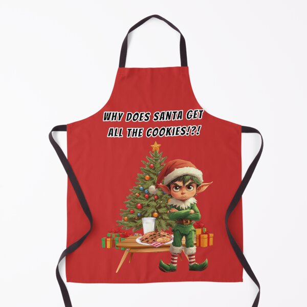 Item preview, Grumpy Christmas Elf designed and sold by QuirkyChicArts.